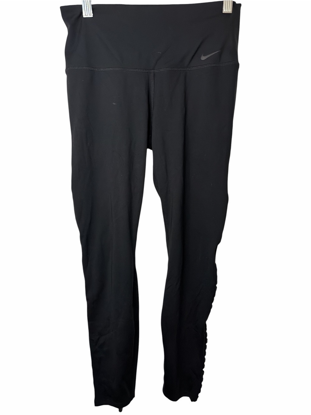 Nike Black High-Rise Performance Leg Cut Out Detail Leggings